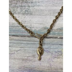 Vintage SARAH COVENTRY Link Gold Tone CHAIN NECKLACE‎ 25"  SC